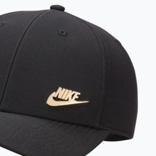Šiltovka Nike Dri-Fit Club black/metallic gold