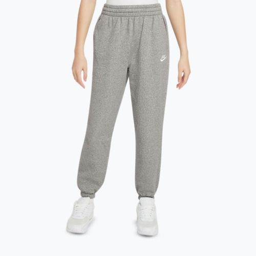 Detské nohavice Nike Sportswear Club Fleece dark grey heather/base grey/white