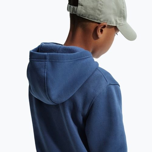 Detská mikina Nike Club Fleece Hoodie mystic navy/white