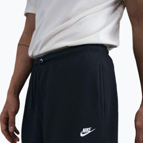 Pánske nohavice Nike Club Open-Hem black/black/white