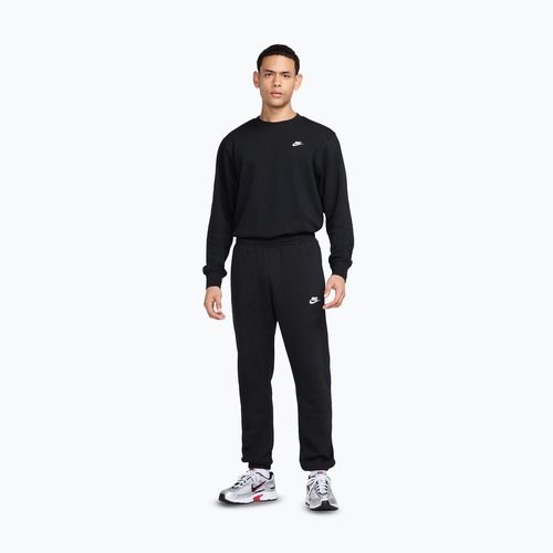 Pánska mikina Nike Club French Terry Crew black/white