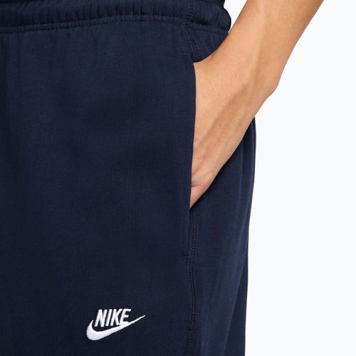 Pánske nohavice Nike Sportswear Club Knit Open-Hem obsidian/white