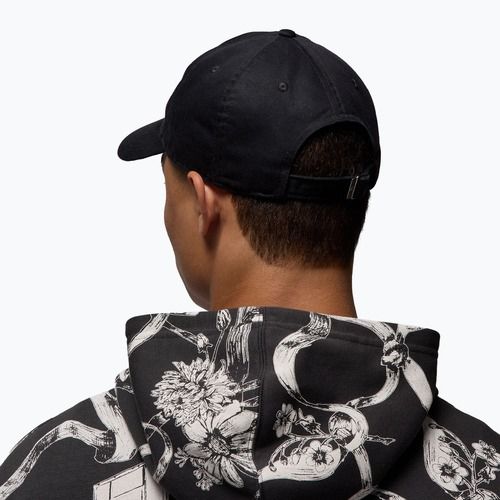Šiltovka Nike Jordan Club Unstructured Curved-Bill black/black