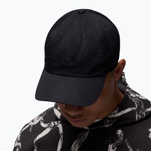 Šiltovka Nike Jordan Club Unstructured Curved-Bill black/black