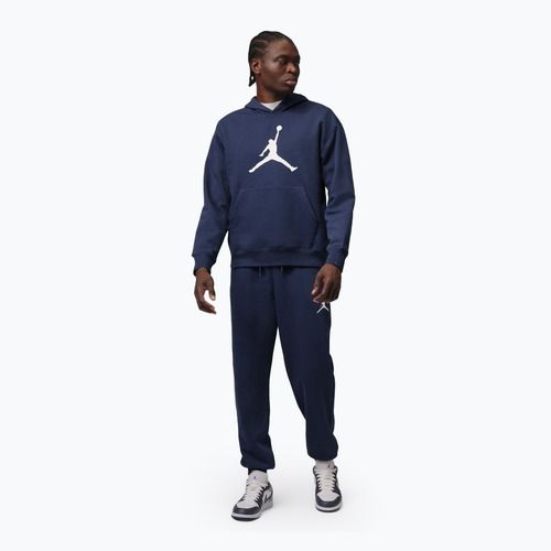 Pánska mikina Jordan Pullover Hoodie midnight navy/white