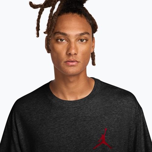 Pánske tričko Jordan black/gym red