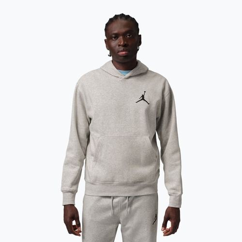 Pánska mikina Jordan Pullover Hoodie grey heather/black