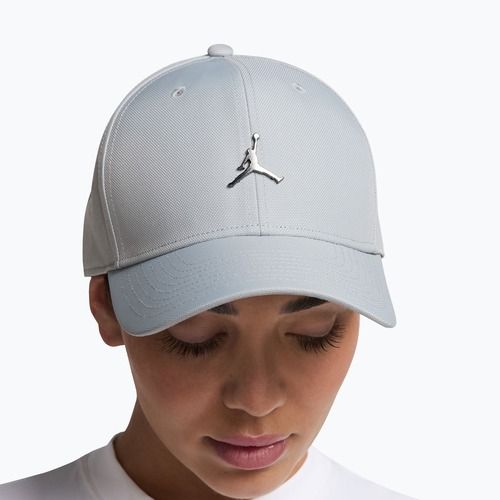 Šiltovka Nike Jordan Rise Structured Metal Jumpman light smoke grey/R511