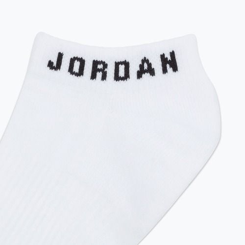 Ponožky Nike Jordan Everyday No-Show 3 páry white/black