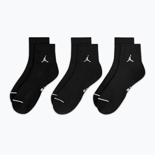 Ponožky Jordan Everyday Ankle 3 pairs black/white