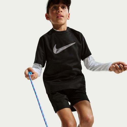 Detské tričko Nike Multi Dri-Fit black/white