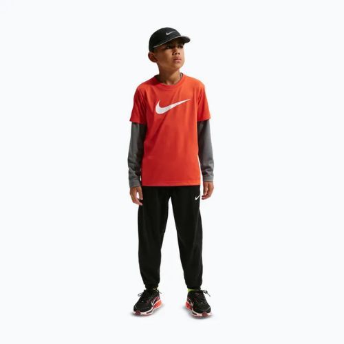 Detské nohavice Nike Pro Dri-Fit black/smoke grey/white