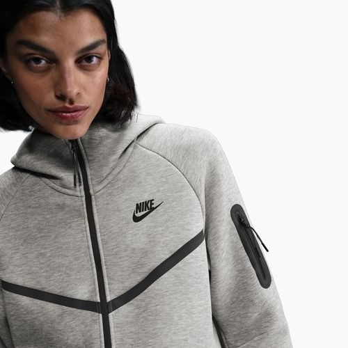 Dámska mikina Nike Sportswear Tech Fleece Windrunner dark grey heather/black