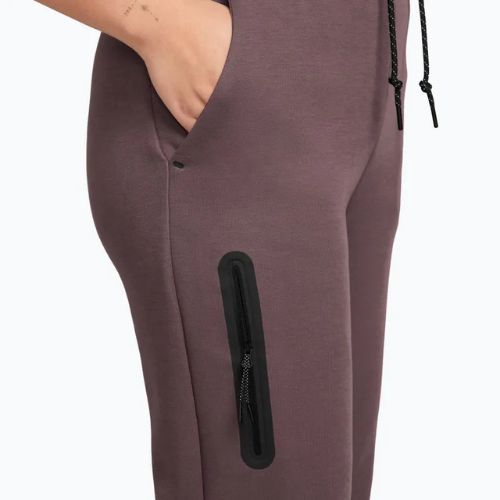 Dámske nohavice Nike Sportswear Tech Fleece Mid-Rise tattoo/black