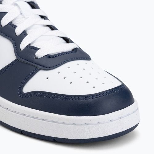 Detské topánky Nike Court Borough Low Next Bloom white/white/midnight navy