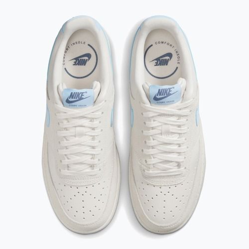 Dámske topánky Nike Court Vision Low phantom/light bone/psychic blue