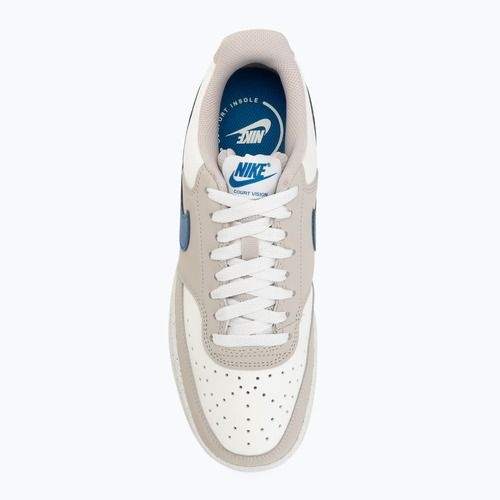 Pánske topánky Nike Court Vision Low sail/cream ii/brilliant blue