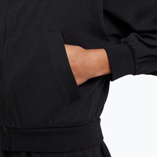 Detská mikina Nike Sportswear Full Zip Hoodie black/flat pewter