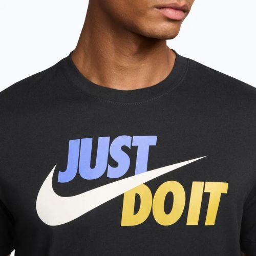 Pánske tričko Nike Sportswear JDI black/sapphire/sail/saffron quartz