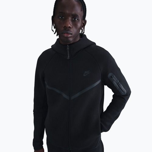 Pánska mikina Nike Tech Windrunner Full Zip cave black/black