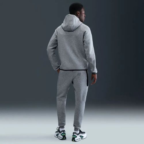 Pánska mikina Nike Tech Windrunner Full Zip cave dark grey heather/black