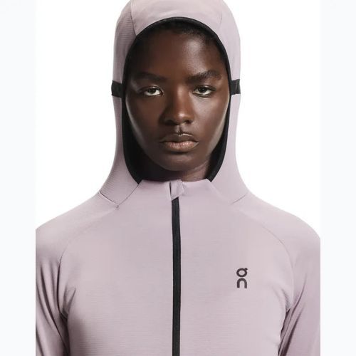 Dámska bežecká mikina On Climate Zip Hoodie heron