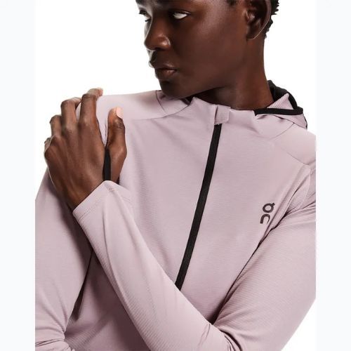 Dámska bežecká mikina On Climate Zip Hoodie heron