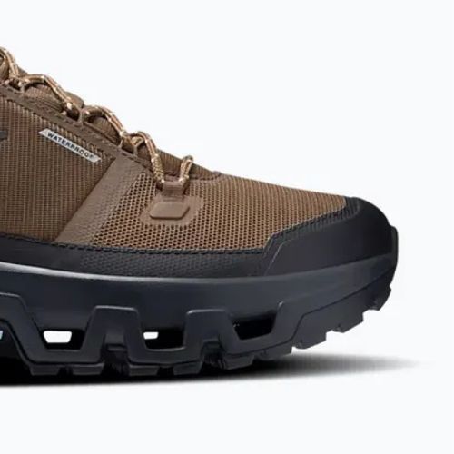 Pánske turistické topánky On Cloudrock Mid Waterproof earth/black