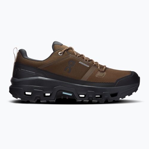 Pánska obuv On Cloudrock Low Waterproof earth/black