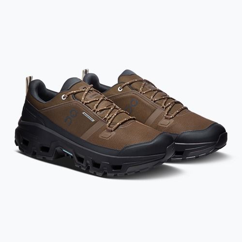 Pánska obuv On Cloudrock Low Waterproof earth/black