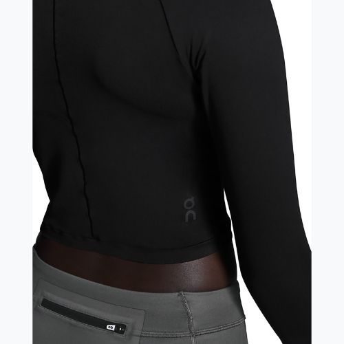 Dámske tréningové tričko longsleeve On Running Studio Long-T Crop black