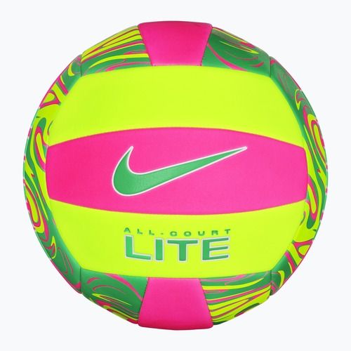 Volejbalová lopta Nike All Court Lite Volleyball hyper pink/volt/green shock veľkosť 5