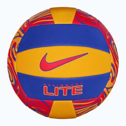 Volejbalová lopta Nike All Court Lite Volleyball laser orange/hyper royal/bright crimson veľkosť 5