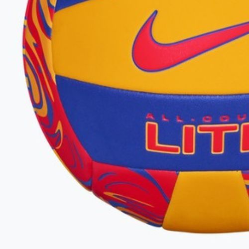 Volejbalová lopta Nike All Court Lite Volleyball laser orange/hyper royal/bright crimson veľkosť 5