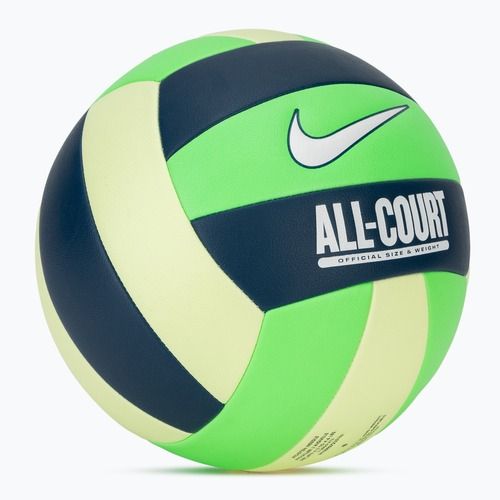 Volejbalová lopta Nike All Court Volleyball Green Strike/Blue Force/White veľkosť 5