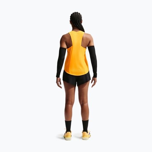 Dámske bežecké tričko Nike AeroSwift Dri-Fit ADV Singlet laser orange/black