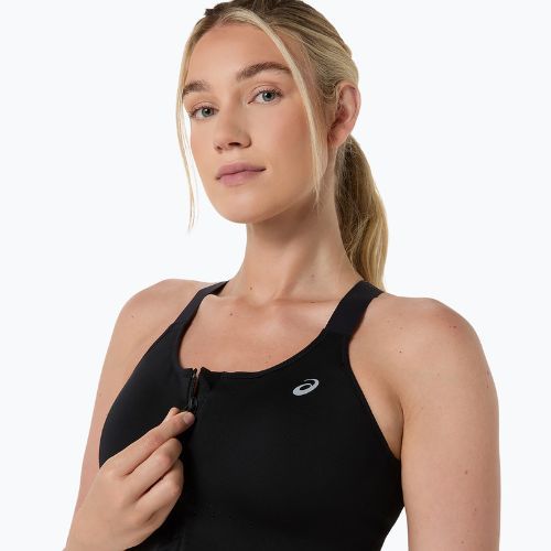 Športová podprsenka ASICS Road Combination Zip performance black