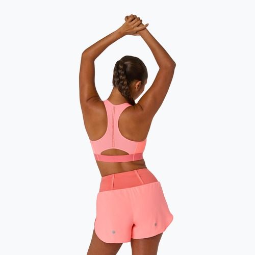 Fitness podprsenka ASICS Road Compression sun coral
