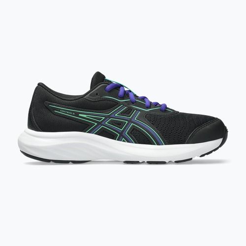 Detské bežecké topánky ASICS Contend 9 GS black/vital green