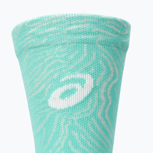 Ponožky ASICS Fujitrail Graphic Crew aurora green/light dust