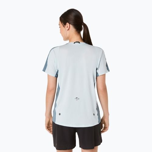 Dámske bežecké tričko ASICS Fujitrail Elite Top cool grey/ironclad