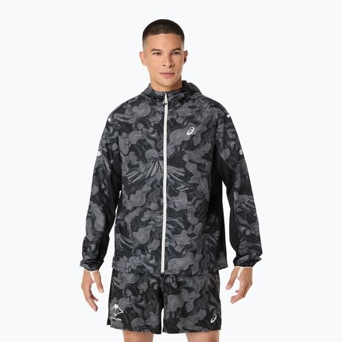 Dámska bežecká bunda ASICS Fujitrail Packable performance black