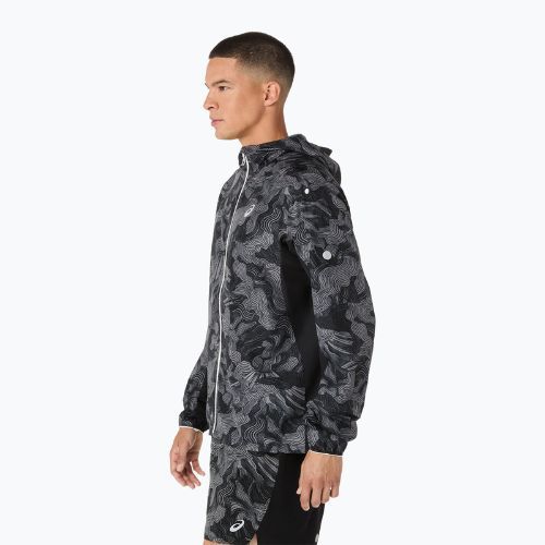 Dámska bežecká bunda ASICS Fujitrail Packable performance black