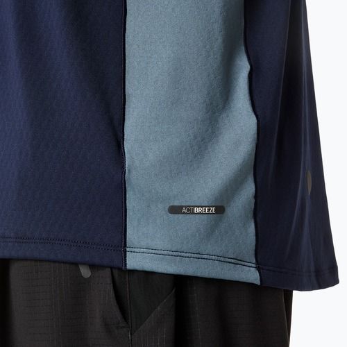 Pánske bežecké tričko ASICS Fujitrail Elite SS Top midnight/ironclad