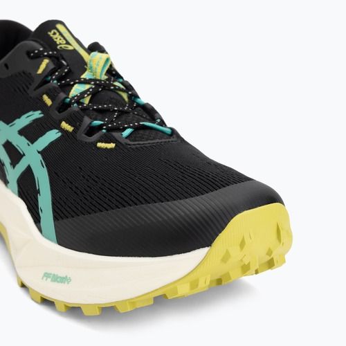 Pánske bežecké topánky ASICS Fuji Lite 6 black/aurora green