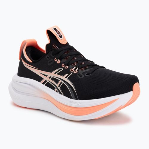 Dámska bežecká obuv ASICS Gel-Nimbus 28 black/pearl pink