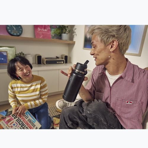 Termofľaša Hydro Flask Wide Flex Straw 946 ml black