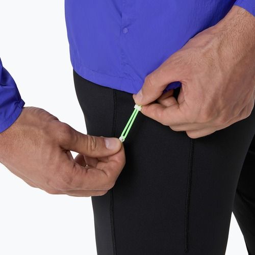 Pánske bežecké tričko ASICS Road All Over Print Singlet cobalt burst/illuminate green