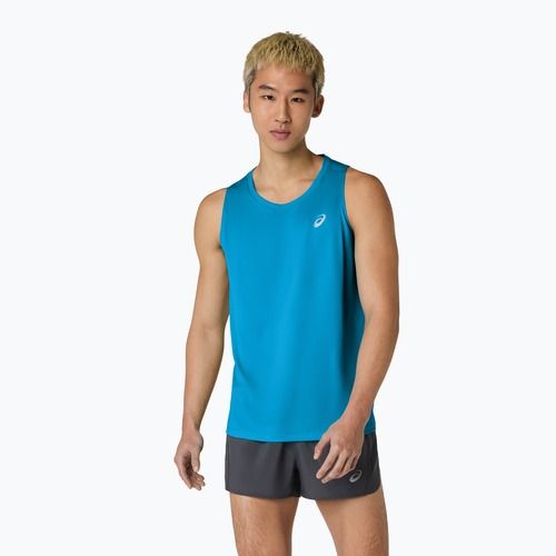 Pánske bežecké tričko ASICS Core Singlet Aegean Blue