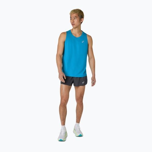 Pánske bežecké tričko ASICS Core Singlet Aegean Blue